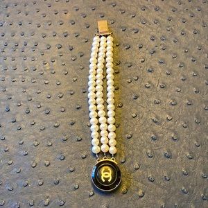 Vintage Chanel button bracelet
